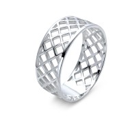 Classic Band Silver Ring NSR-2960